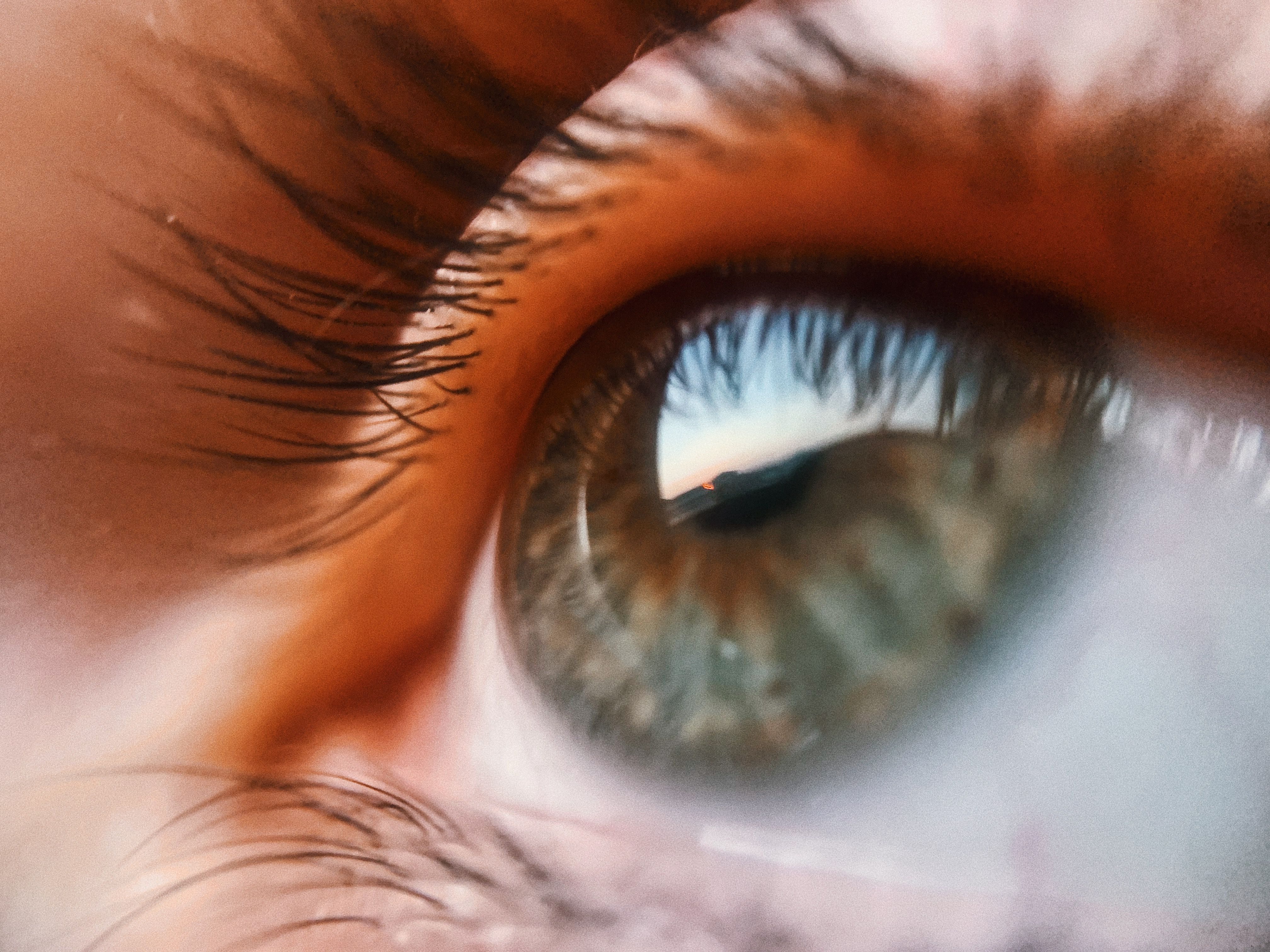 Close up of eye